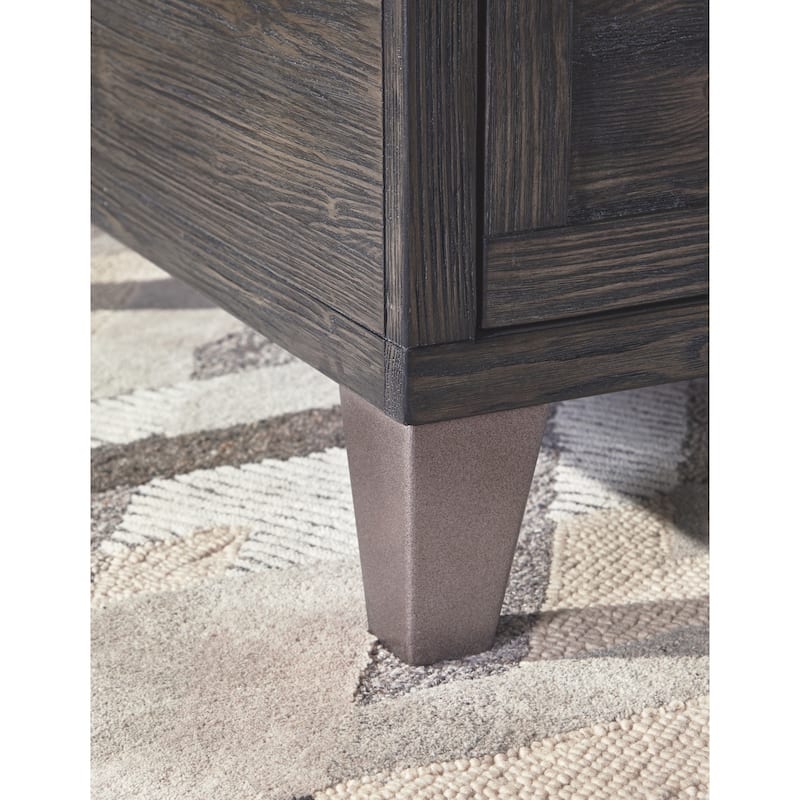 Signature Design by Ashley Todoe Dark Gray Coffee Table with Lift Top