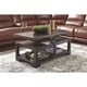 preview thumbnail 1 of 5, Rogness Casual Lift Top Cocktail Table Rustic Brown