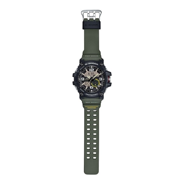g shock mud resist green