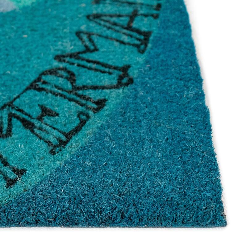 Liora Manne Ocean Queen Coir Welcome Door Mat (1'6" x 2'6")