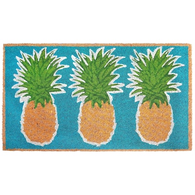 Liora Manne Tropics Coir Welcome Door Mat (1'6" x 2'6") - 1'6" x 2'6"