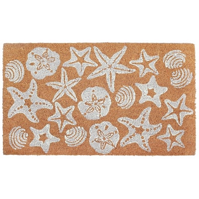 Liora Manne Sea Jewels Coir Welcome Door Mat (1'6" x 2'6")