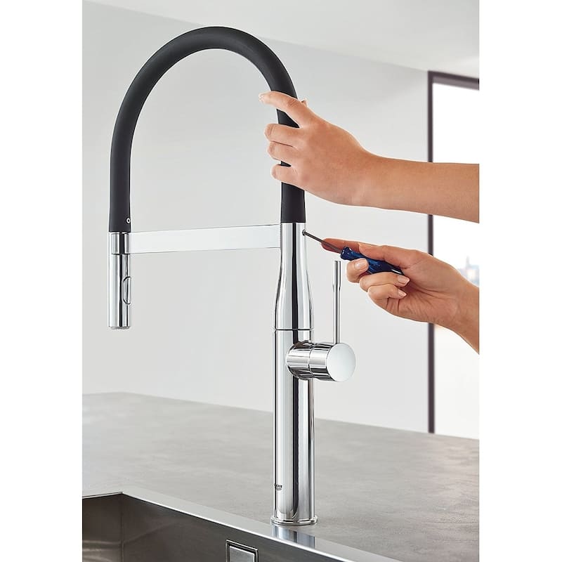 Grohe Essence Professional Single-Handle Kitchen Faucet - Bed Bath ...