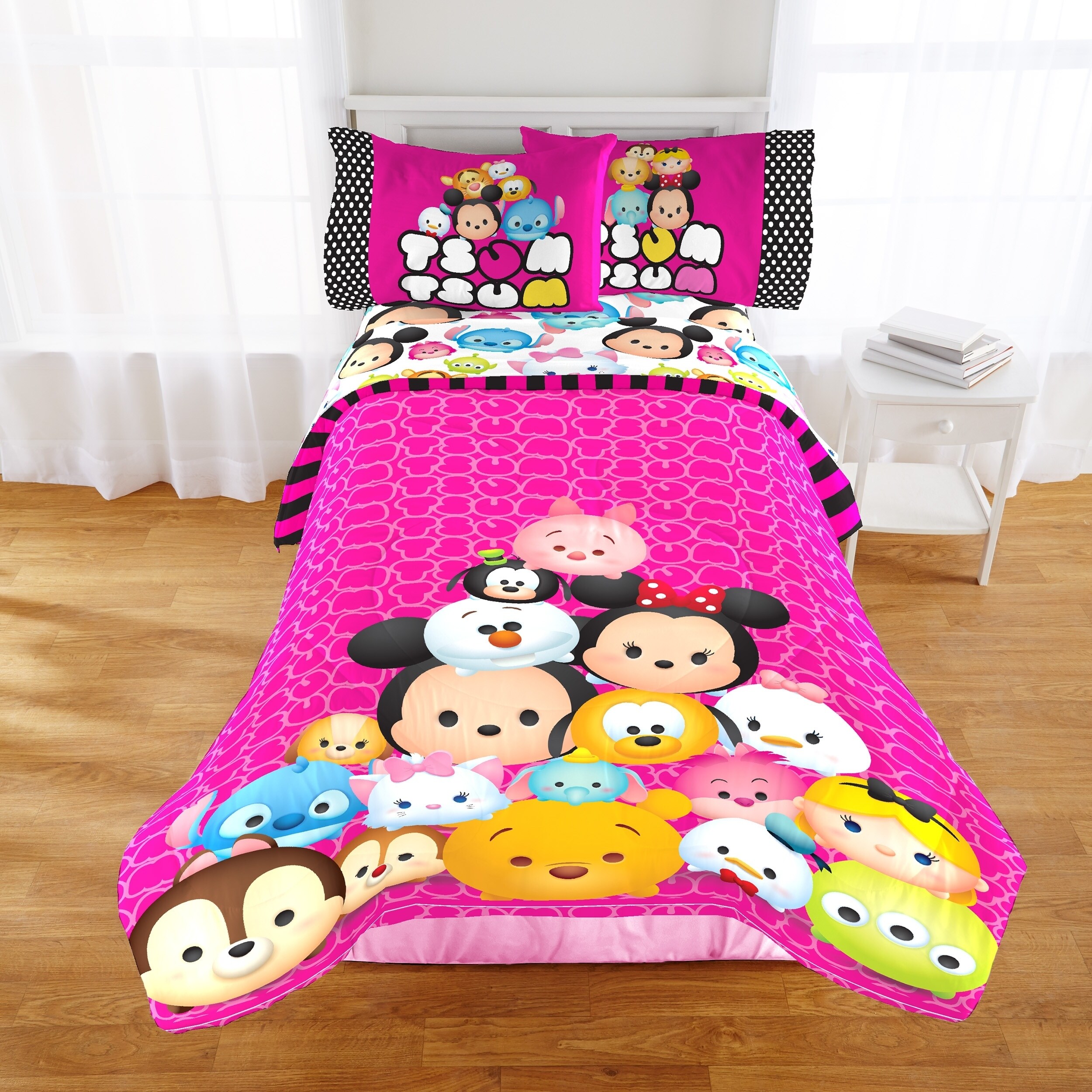 Disney Tsum Tsum Reversible Twin Comforter 5925017 