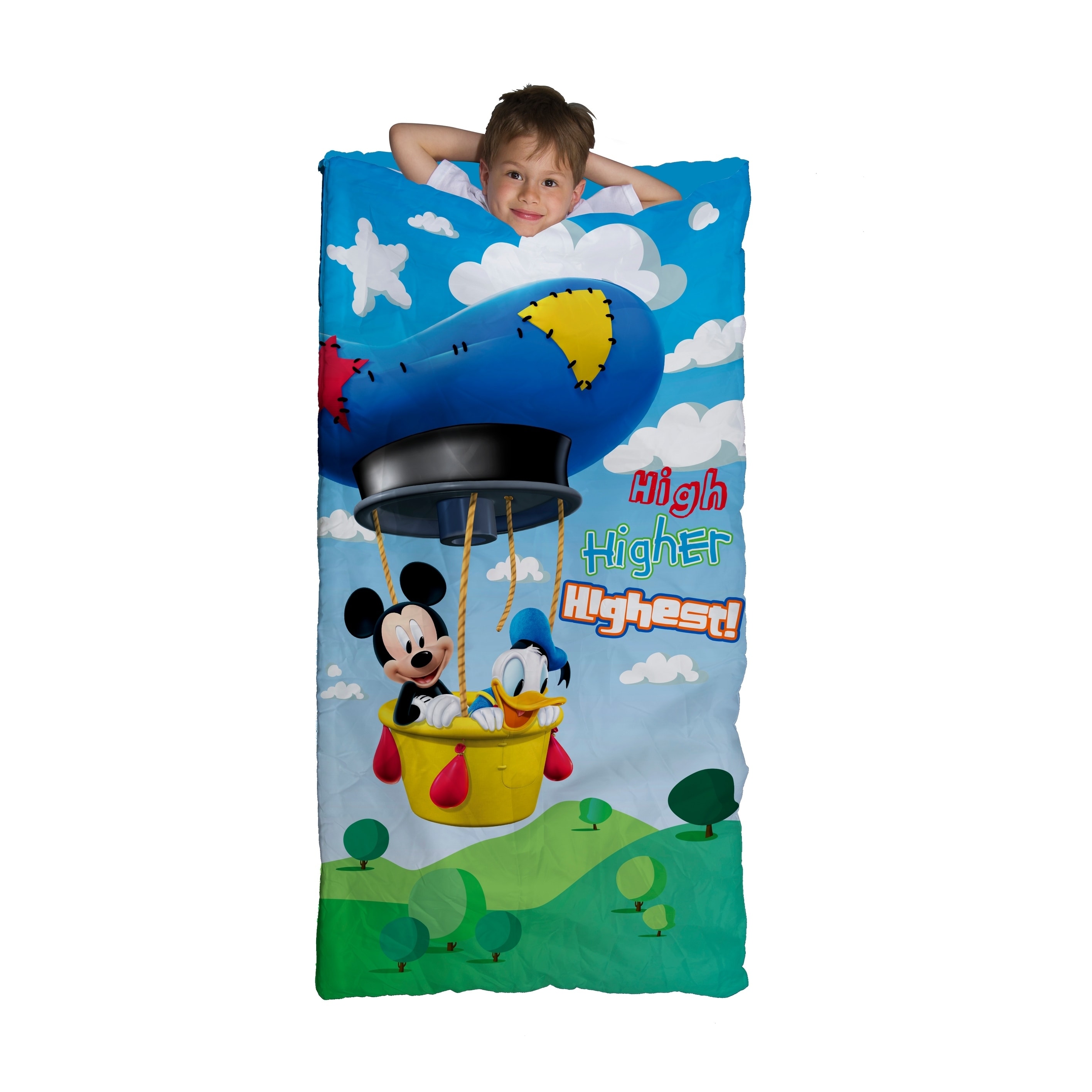 Disney Junior Mickey Mouse Clubhouse Mickey Play Slumberbag With Bonus Backpack Overstock 20966755