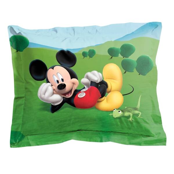 Shop Disney Mickey Mouse Club House Adventure Twin Comforter Sham