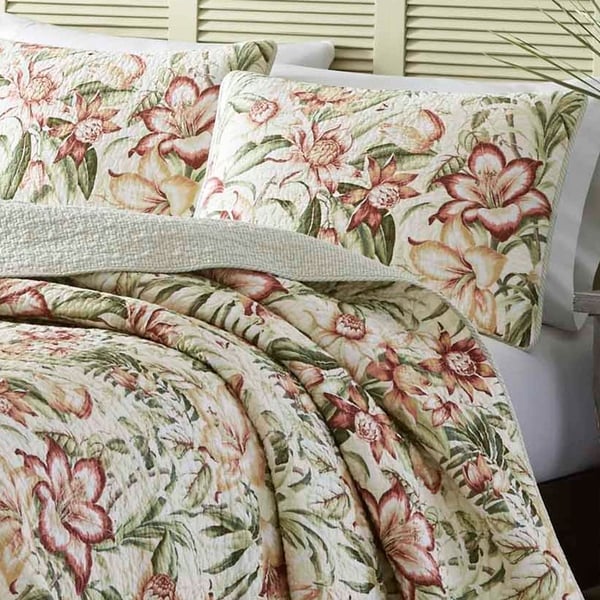 tommy bahama tropical lily comforter set