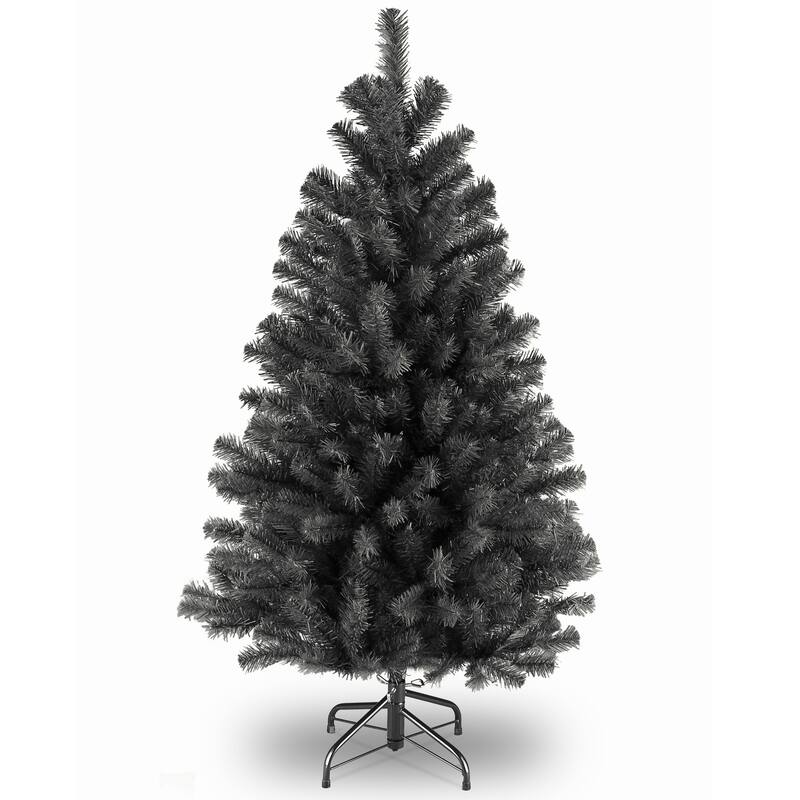 National Tree Company Halloween North Valley Black Spruce Tree, 4.5 feet