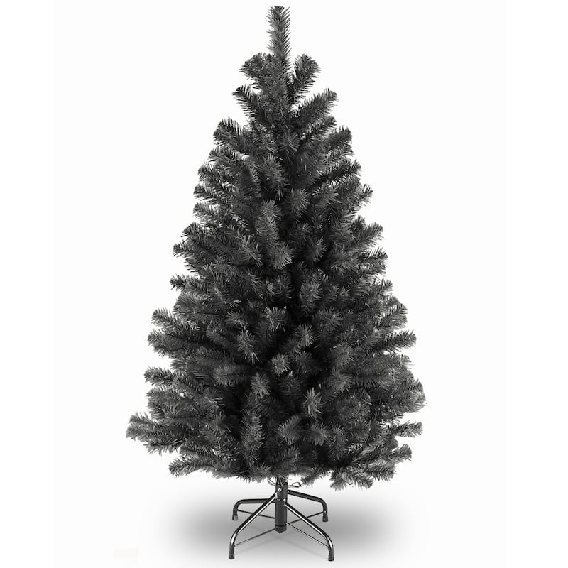National Tree Company Halloween North Valley Black Spruce Tree, 4.5 feet