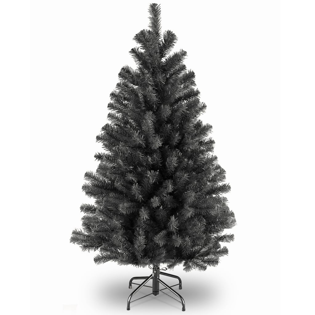 National Tree Company Halloween North Valley Black Spruce Tree, 4.5 feet