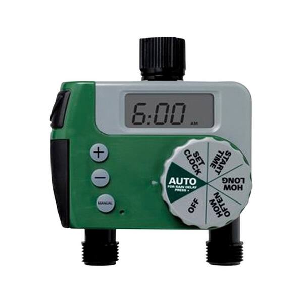 Orbit Programmable 2 Zone Sprinkler Timer Overstock 20968823