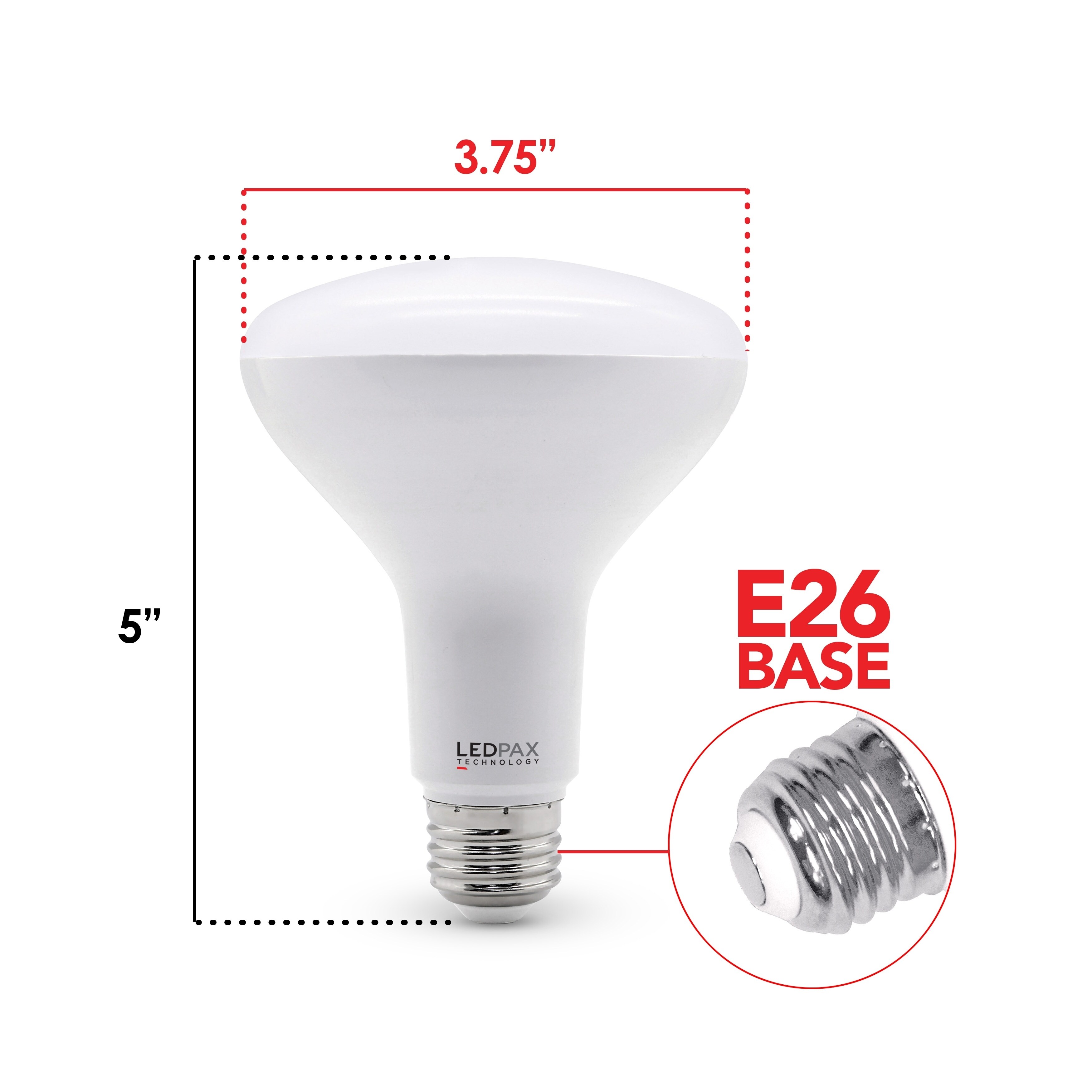 BR30 Dimmable LED Bulb 9W 65W Equivalent 3000K 650 Lumens CRI 80 br30-dimmable-led-bulb-9w-65w-equivalent-3000k-650-lumens-cri-80