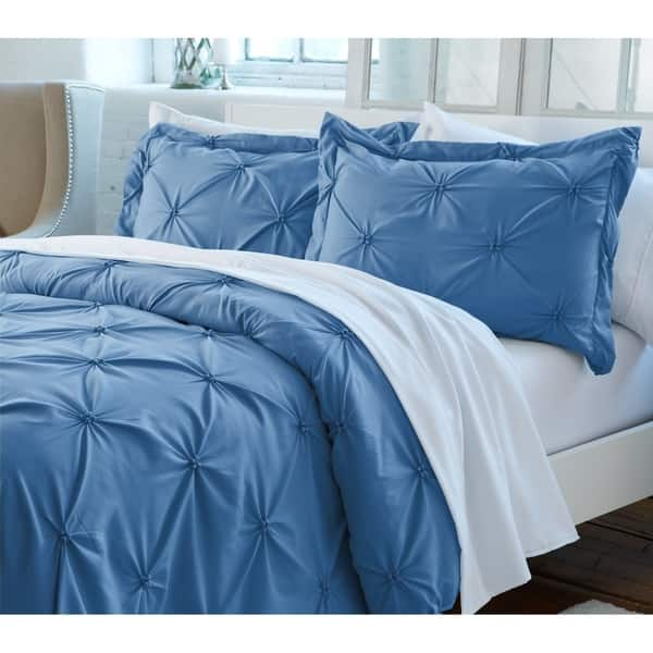 Shop Analia Collection Microfiber Duvet Cover With Textured