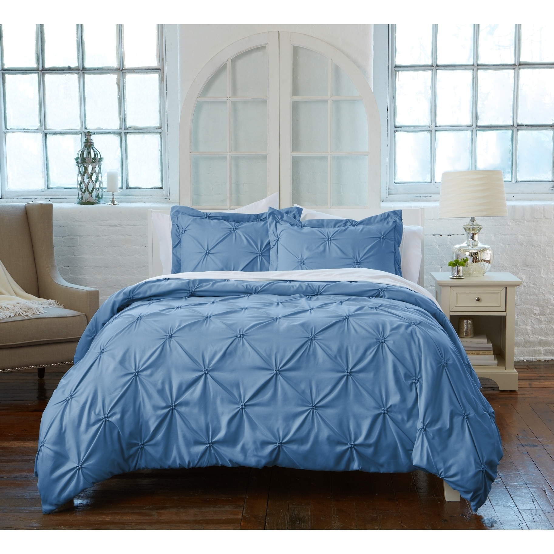 Shop Analia Collection 100 Microfiber Duvet Cover With Textured