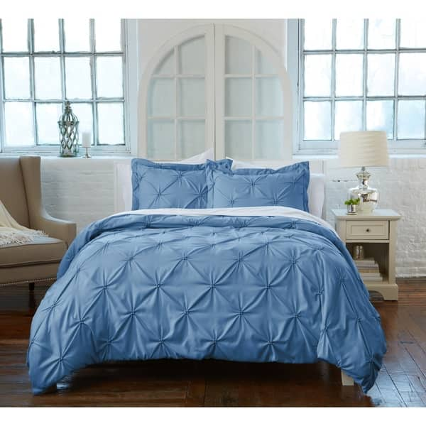 Shop Analia Collection Microfiber Duvet Cover With Textured