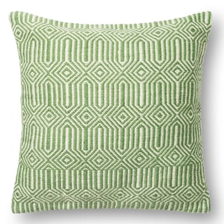 22-inch Indoor/Outdoor Geometric Throw Pillow OR Cover