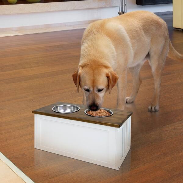 Shop Pet Feeder Storage Stand Free Shipping Today Overstock