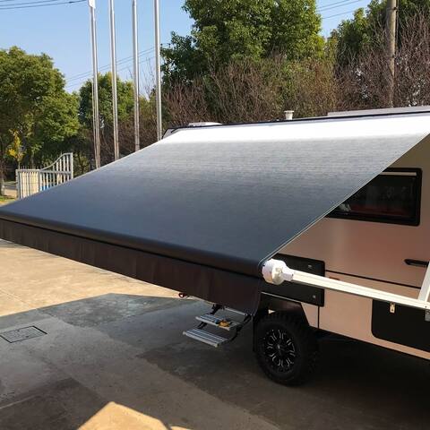 ALEKO Retractable 13'X8' RV or Home Patio Canopy Awning
