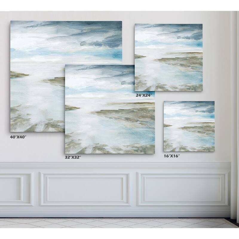 Shimmering Tides - Premium Gallery Wrapped Canvas