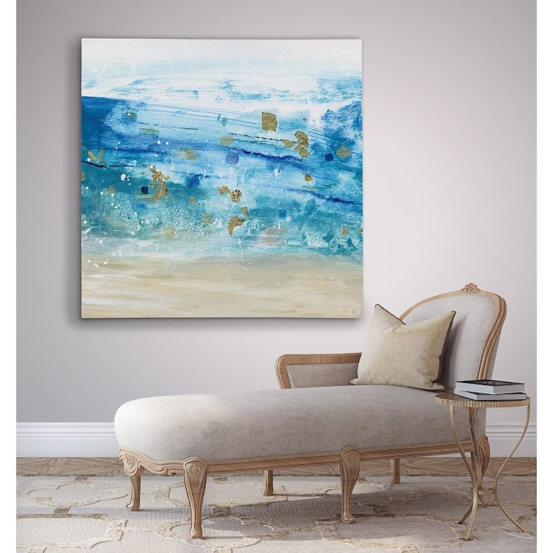 Sea Glass Summer I - Premium Gallery Wrapped Canvas - Bed Bath & Beyond ...