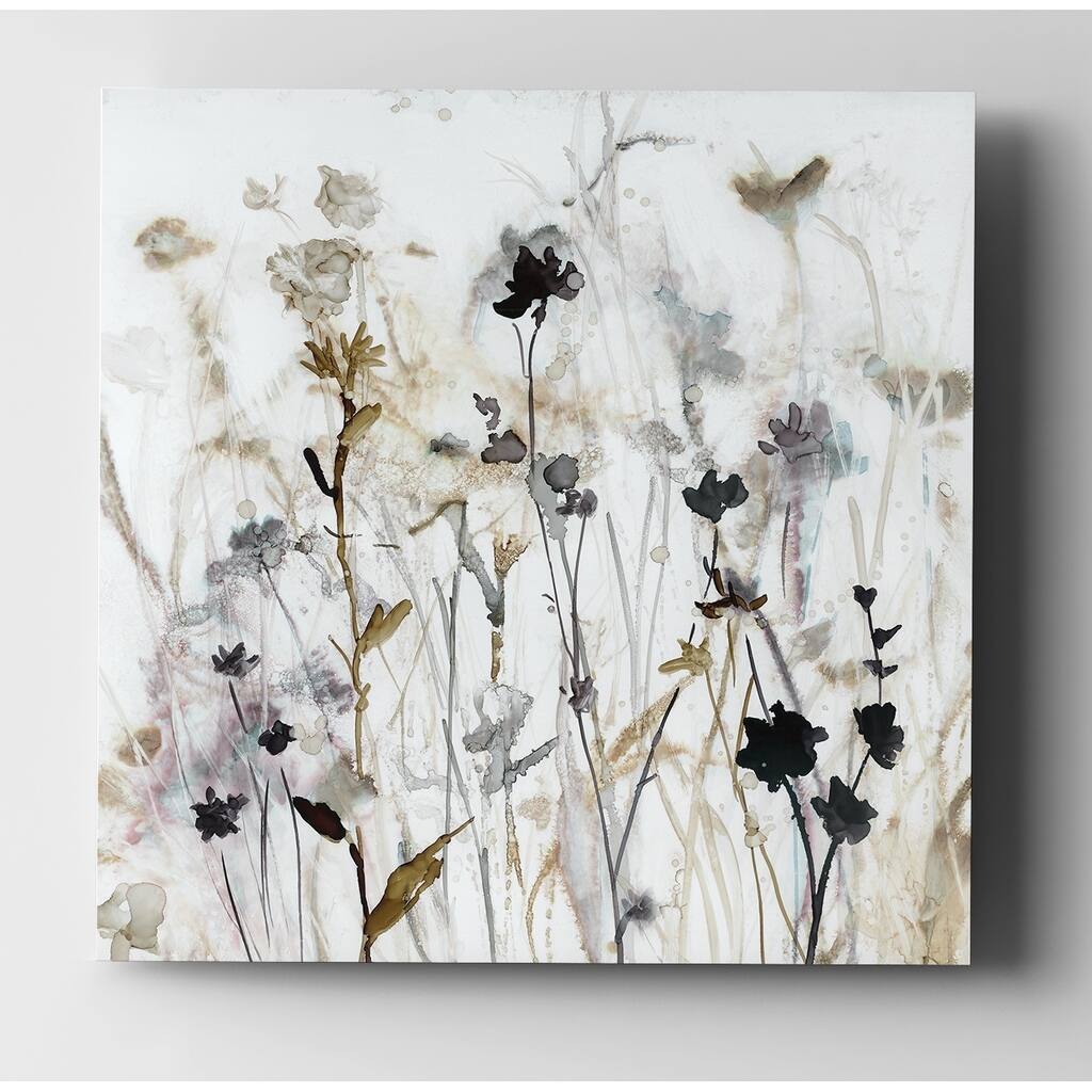 'Wildflower Mist I' Gallery-wrapped Canvas Wall Art