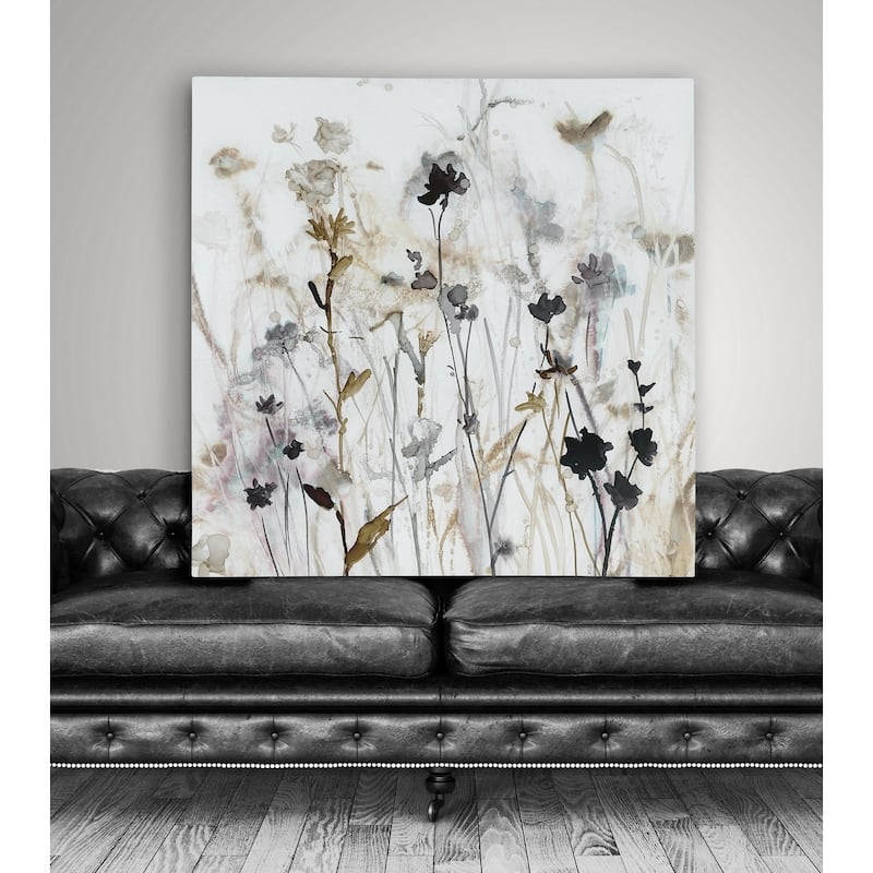 'Wildflower Mist I' Gallery-wrapped Canvas Wall Art