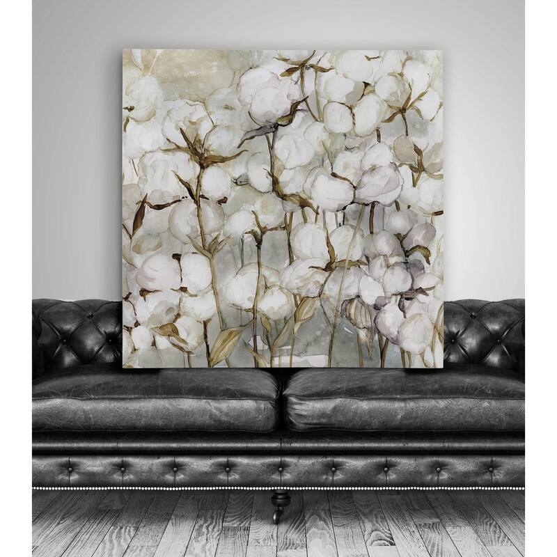 Cotton Field - Premium Gallery Wrapped Canvas