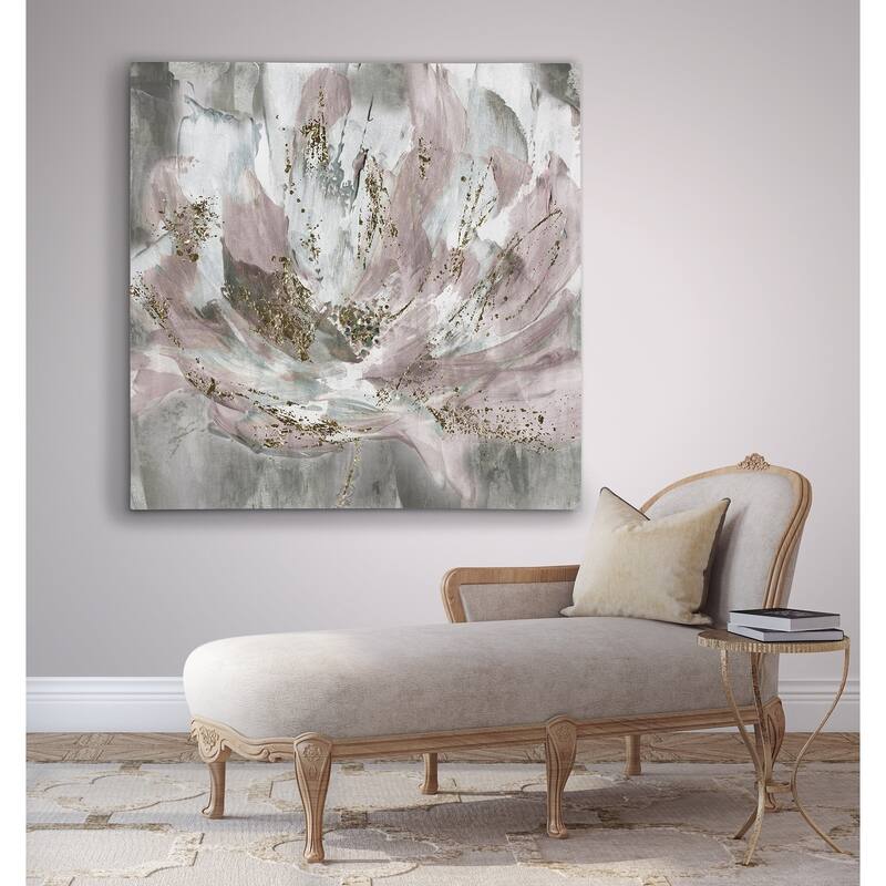Blush Flower Power - Premium Gallery Wrapped Canvas