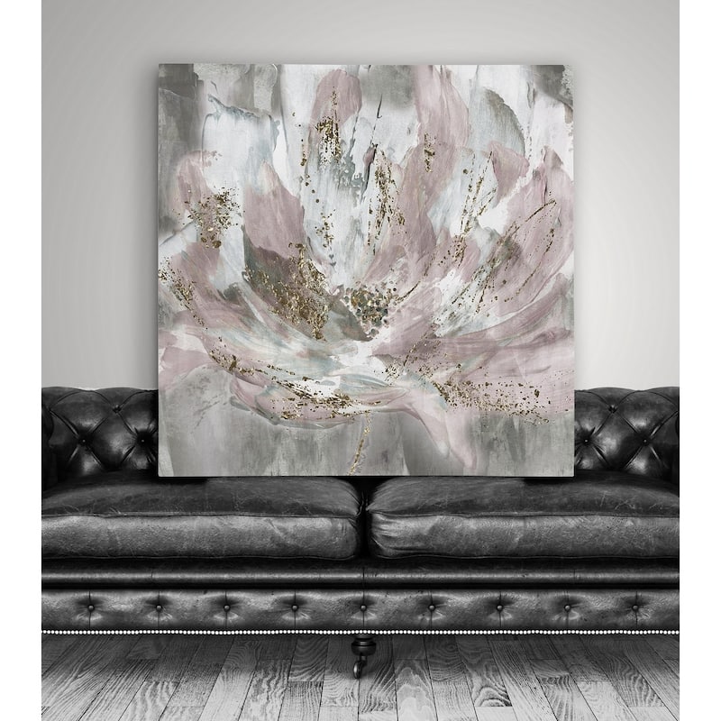 Blush Flower Power - Premium Gallery Wrapped Canvas