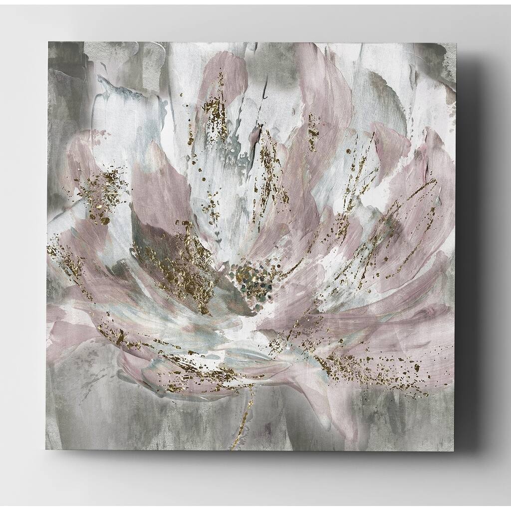 Blush Flower Power - Premium Gallery Wrapped Canvas