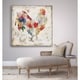 preview thumbnail 6 of 4, Flowered Rooster - Premium Gallery Wrapped Canvas