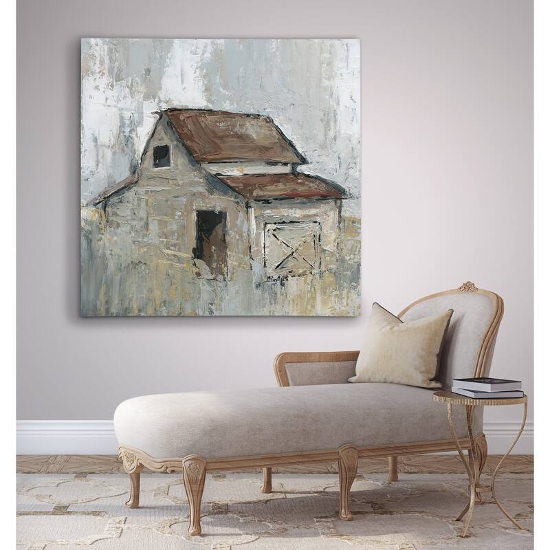 Barn at Midday - Premium Gallery Wrapped Canvas