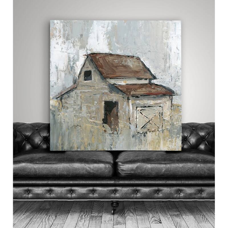 Barn at Midday - Premium Gallery Wrapped Canvas