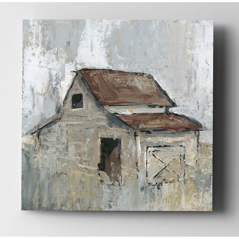 Barn at Midday - Premium Gallery Wrapped Canvas