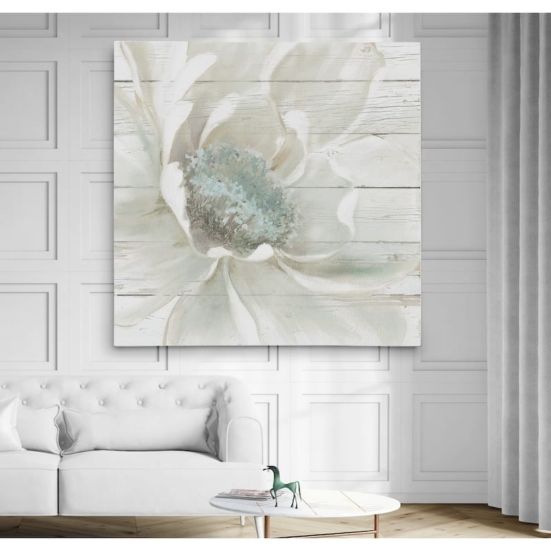 Weathered White I - Premium Gallery Wrapped Canvas
