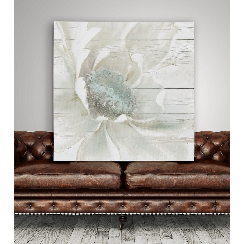 Weathered White I - Premium Gallery Wrapped Canvas