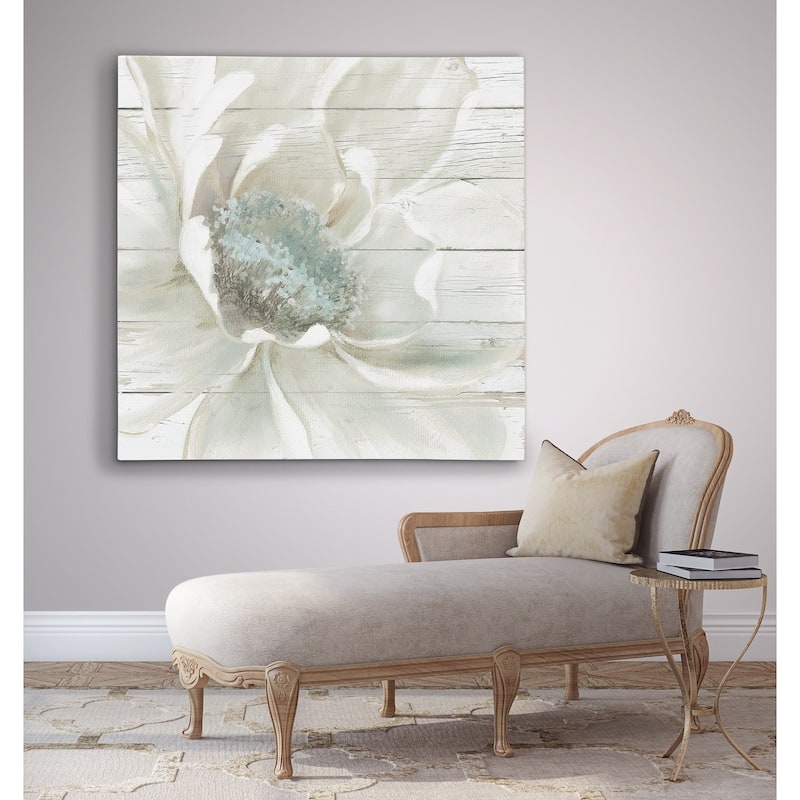 Weathered White I - Premium Gallery Wrapped Canvas