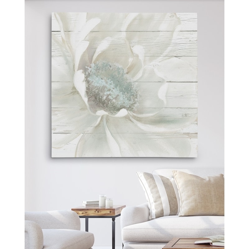 Weathered White I - Premium Gallery Wrapped Canvas