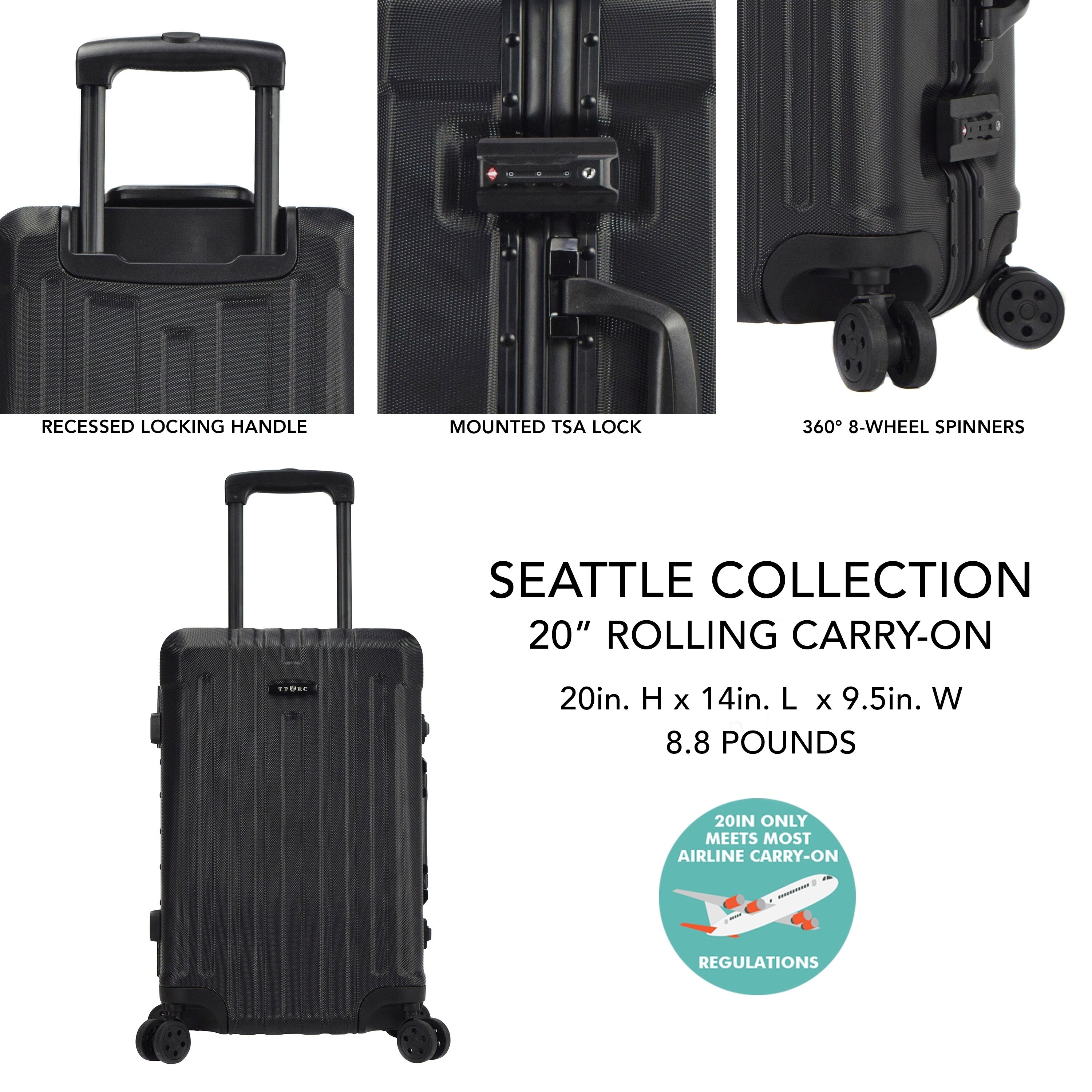 travelers club hardside spinner luggage