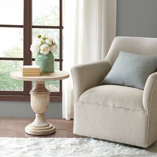 Buy Cream Round Coffee Console Sofa End Tables Online