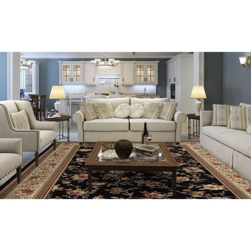 Concord Global Ankara Botanical Area Rug