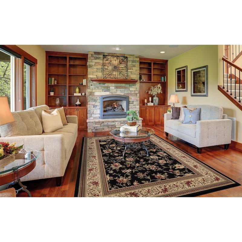 Concord Global Ankara Botanical Area Rug