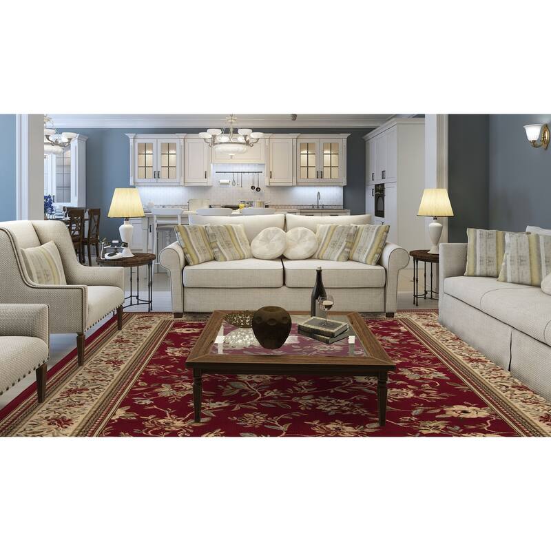 Concord Global Ankara Botanical Area Rug