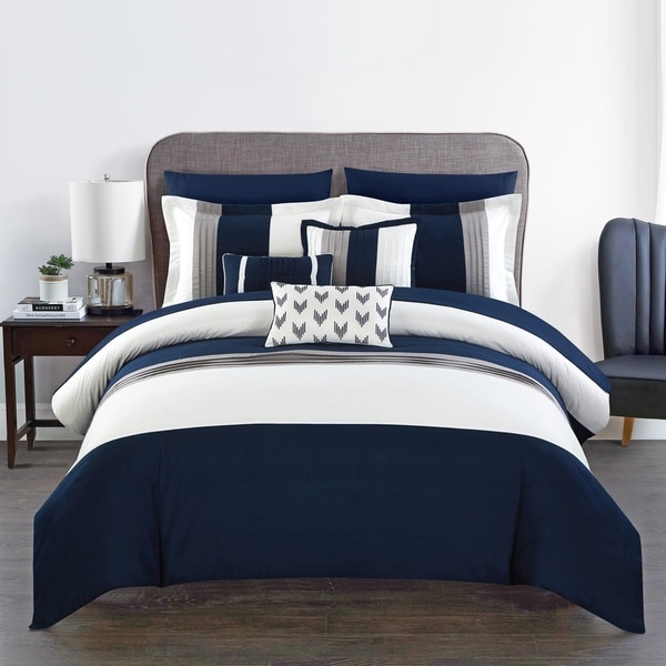Chic home hester 10 piece comforter set bed shop in a bag bedding