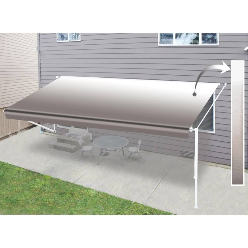 ALEKO Retractable 20X8' RV or Home Patio Canopy Awning