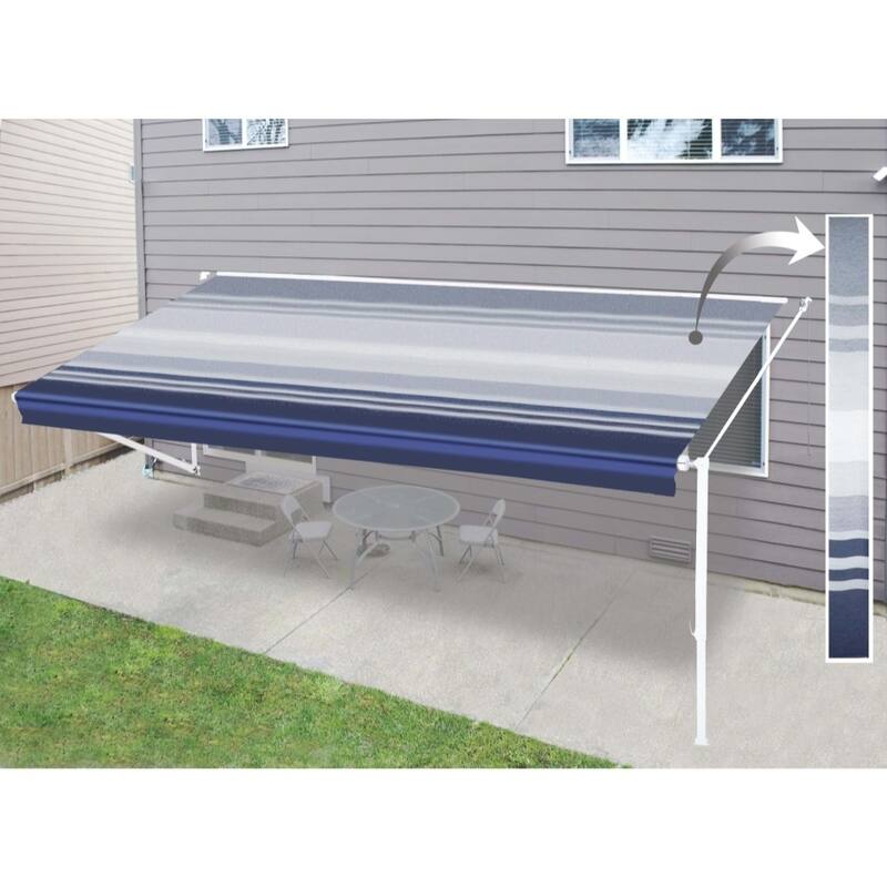 ALEKO Retractable 20X8' RV or Home Patio Canopy Awning