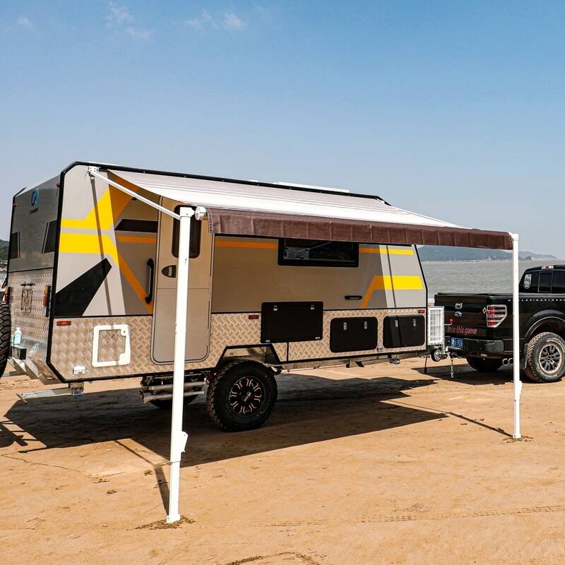 ALEKO Retractable 20X8' RV or Home Patio Canopy Awning