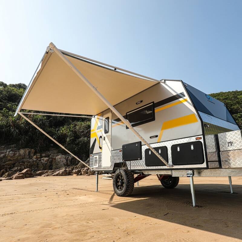 ALEKO Retractable 20X8' RV or Home Patio Canopy Awning