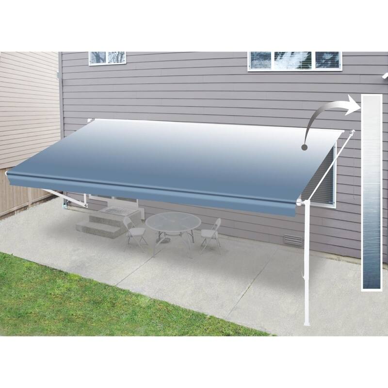 ALEKO Retractable 20X8' RV or Home Patio Canopy Awning