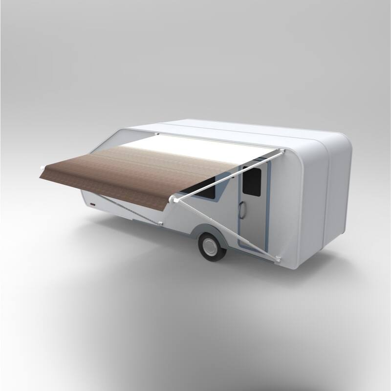 ALEKO Retractable 20X8' RV or Home Patio Canopy Awning